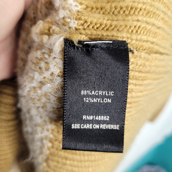 TORRID Popcorn Leopard Print Drop Shoulder Sweater Women's Size 2X - Picture 10 of 12